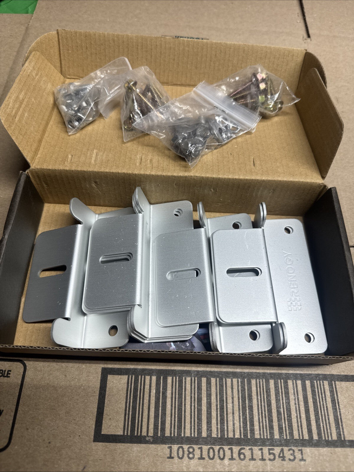 Renogy 2 Sets Solar Panel Mounting Z Bracket Set of 4 Units (RNG-MTS-ZBx2)
