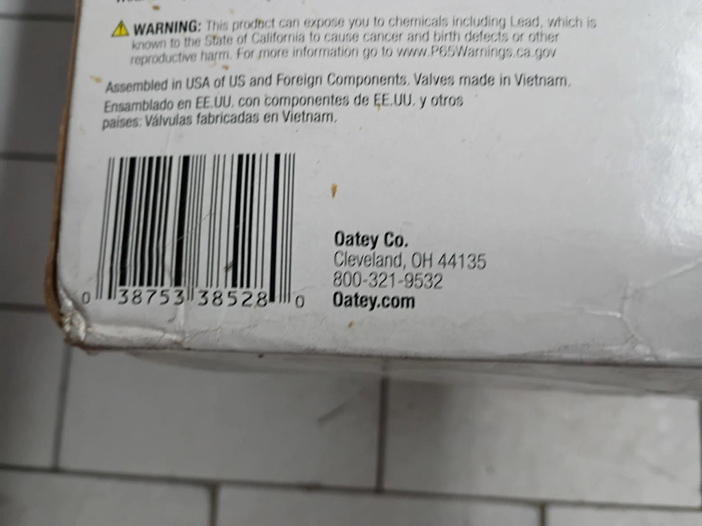 (2 Pack) Oatey Quadtro 38528 Washing Machine Outlet Box With PEX Crimp Valves OB