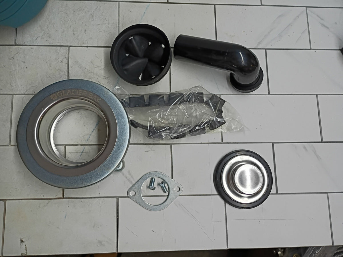 Glacier Bay  GB1000 Turbo Grind 1/2hp Garbage Disposal Open Box