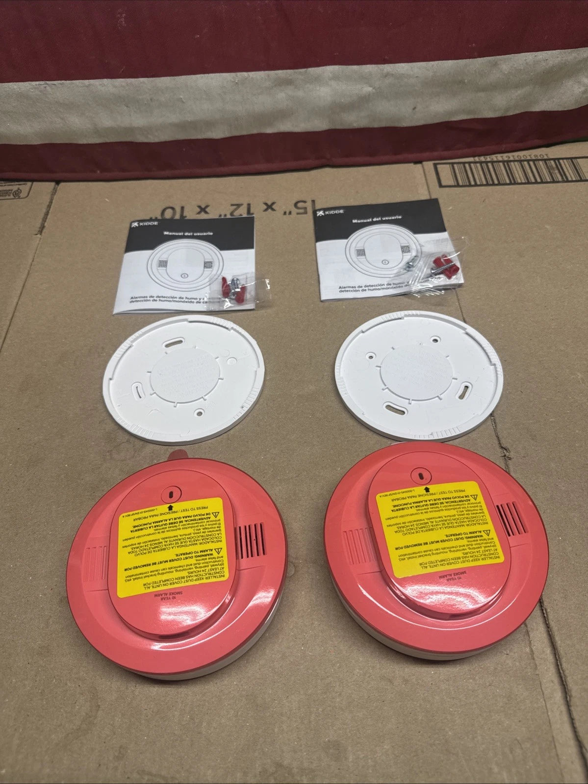 Kidde 20SD10 10-Year Battery Powered Detect Smoke Alarm w/ Photoelectric Sensor