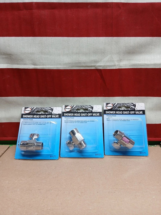 Lot Of 3 DANCO 1/2 in. FIP x 1/2 in. MIP Shut Off Valve