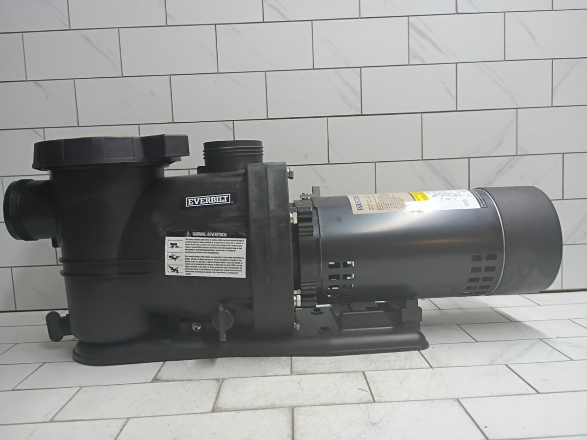 Everbilt SPP10002-2SP  1HP Pool Pump 2 Speed 230V ***NO UNIONS*** OPEN BOX
