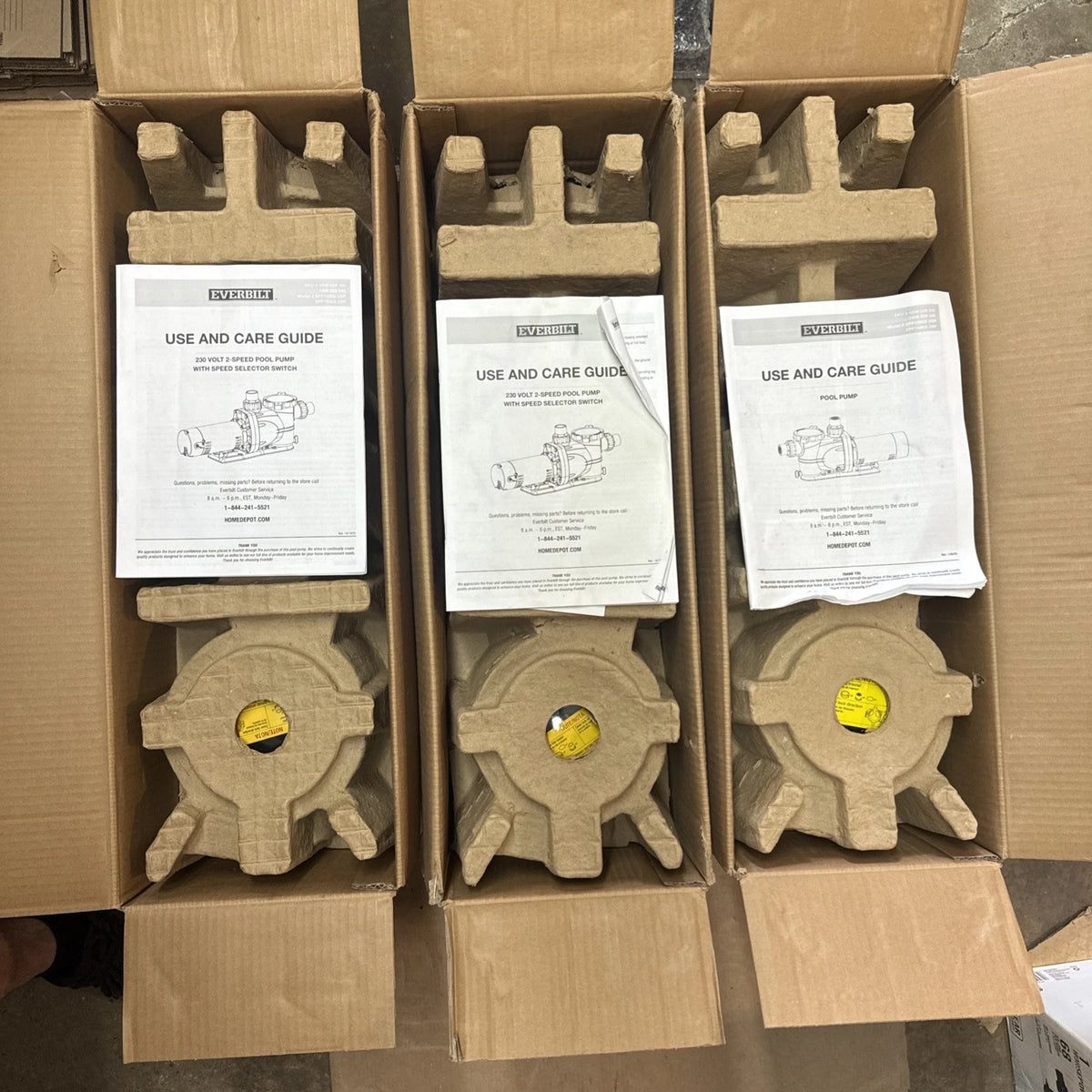 Everbilt 1.5 HP 2-Speed Pool Pump 230-Volt SPP15002-2SP NEW open Box