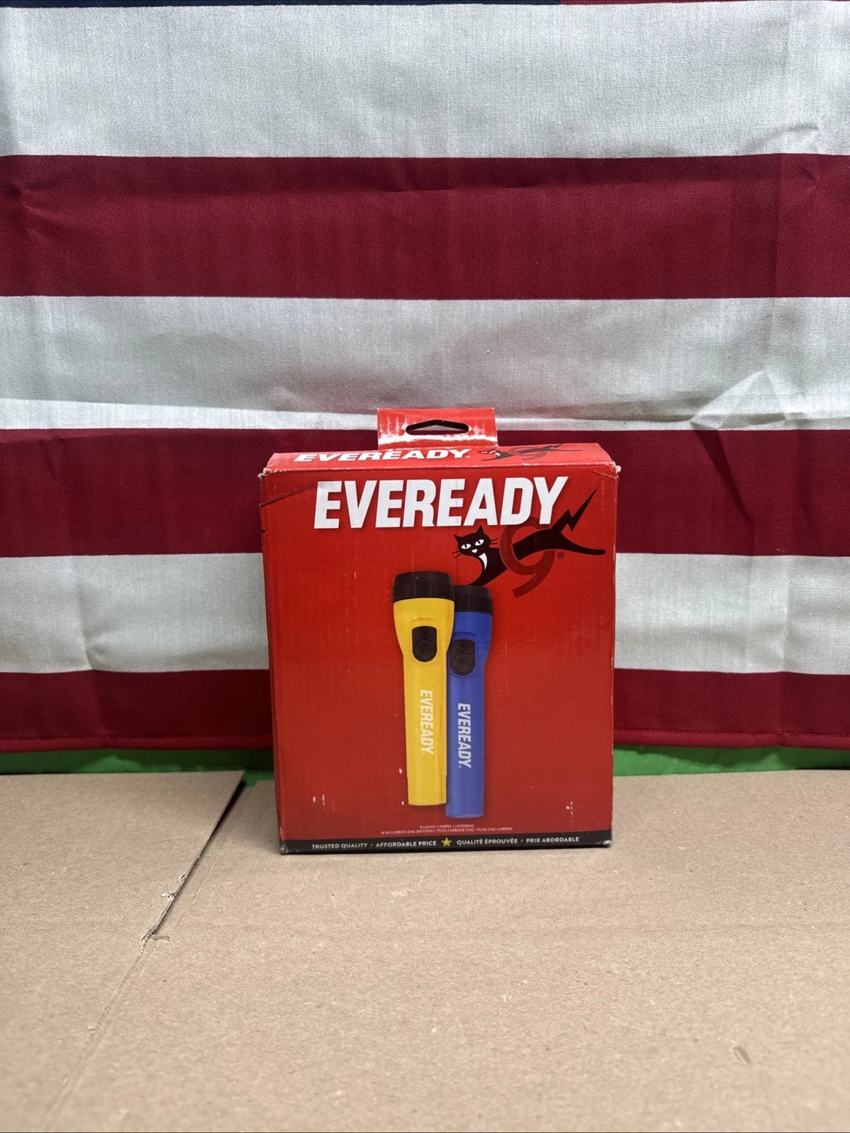 Eveready LED Flashlight (8-Pack) Bright Reliable Flashlights With Batteries…