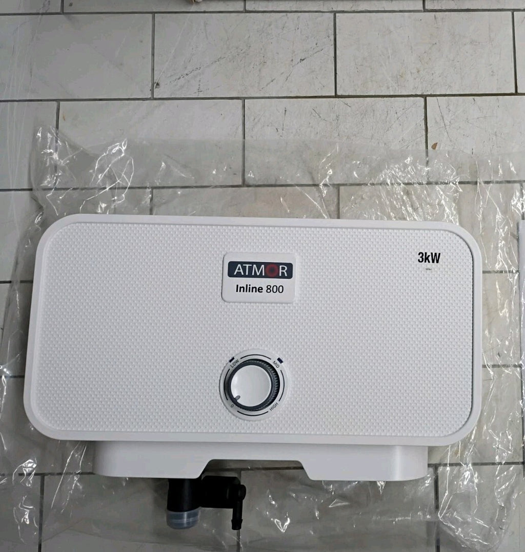 ATMOR AT-800-35: 3.5kW Single Electric Tankless Water Heater 120V 0.5GPM OB
