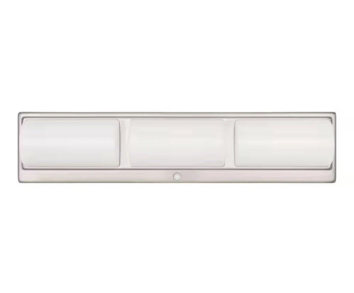 NEW Hampton Bay Bingham 24 in. 3-Light Brushed Nickel Vanity Light