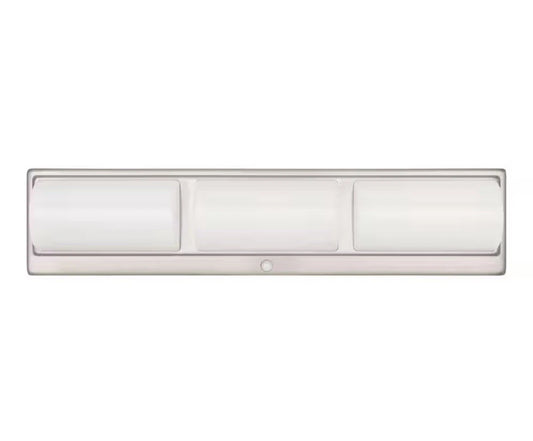 NEW Hampton Bay Bingham 24 in. 3-Light Brushed Nickel Vanity Light