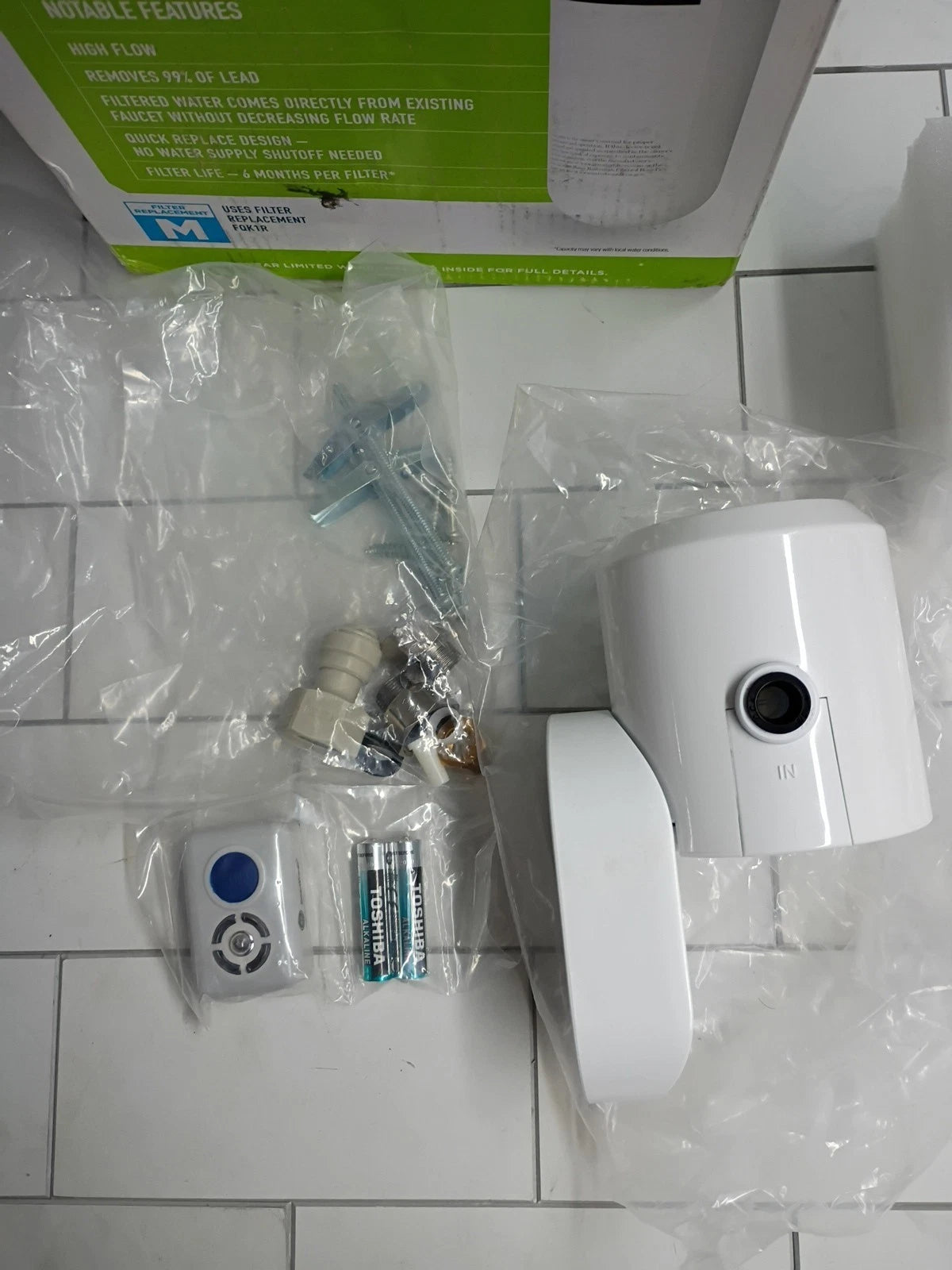GE Under Sink Single Stage High Flow Water Filtration System GXK140TNN