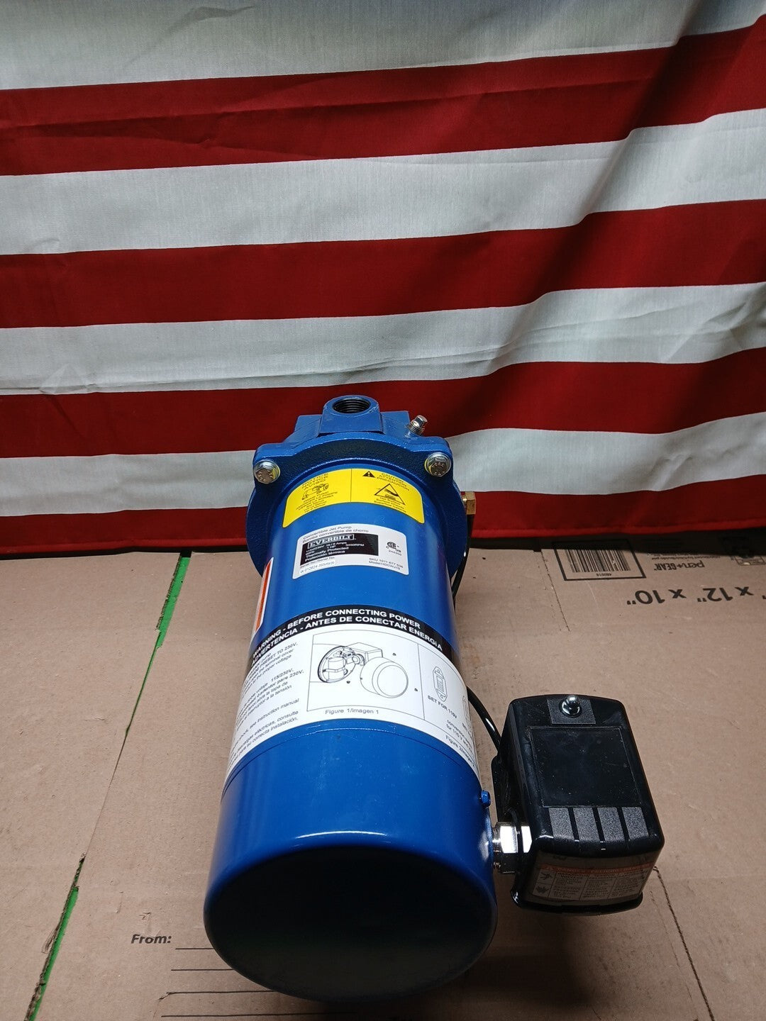 Everbilt 1 HP Professional Convertible Jet Pump *Used* Read Description**