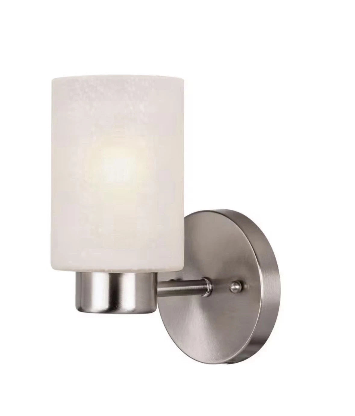 Westinghouse Sylvestre 1-Light Wall Sconce Brushed Nickel
