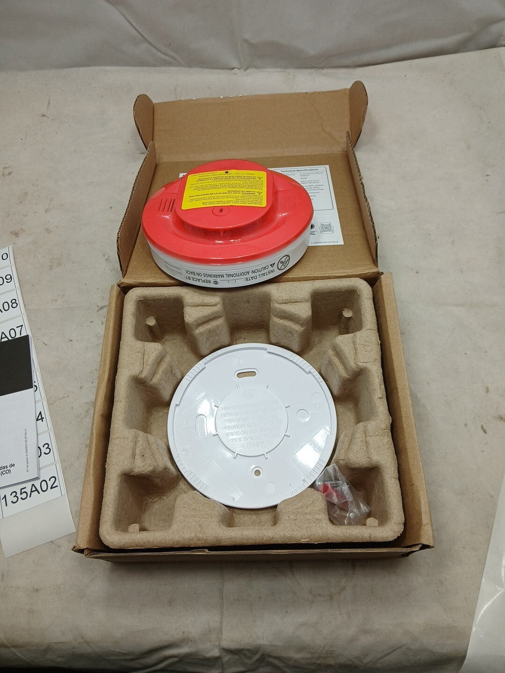 Kidde Smoke Detector 10 Year Battery Powered LED Warning Light Indicators 20sd10