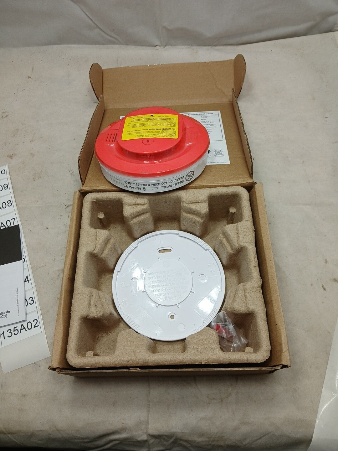 Kidde Smoke Detector 10 Year Battery Powered LED Warning Light Indicators 20sd10