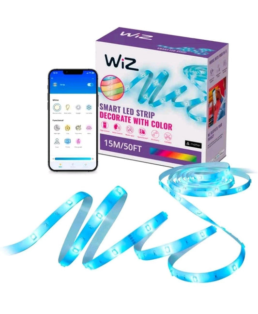 Wiz Smart Light Strip, Sunset/Sunrise Automation, Preset Modes,Voice Control New