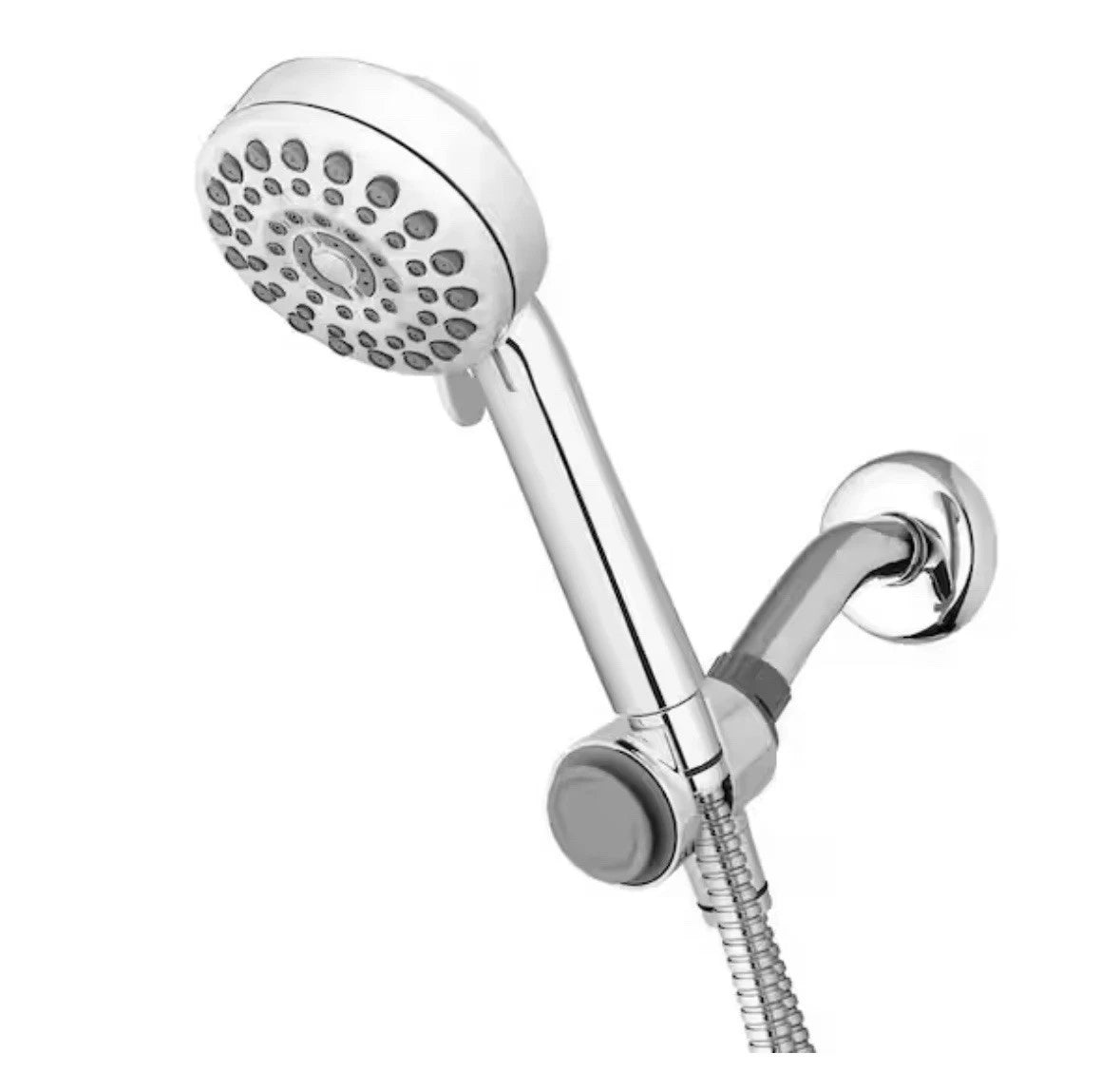 NOB Dualdock Multi-height 7spray wallmount handheld showerhead.