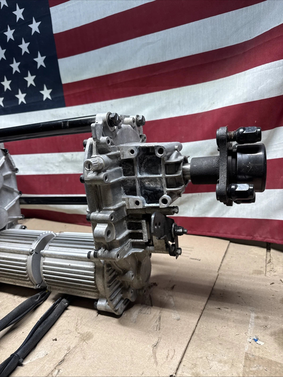 Complete Drive Motor & Transaxle Assembly Ryobi 30" Z30Li 80v Zero Turn Mower