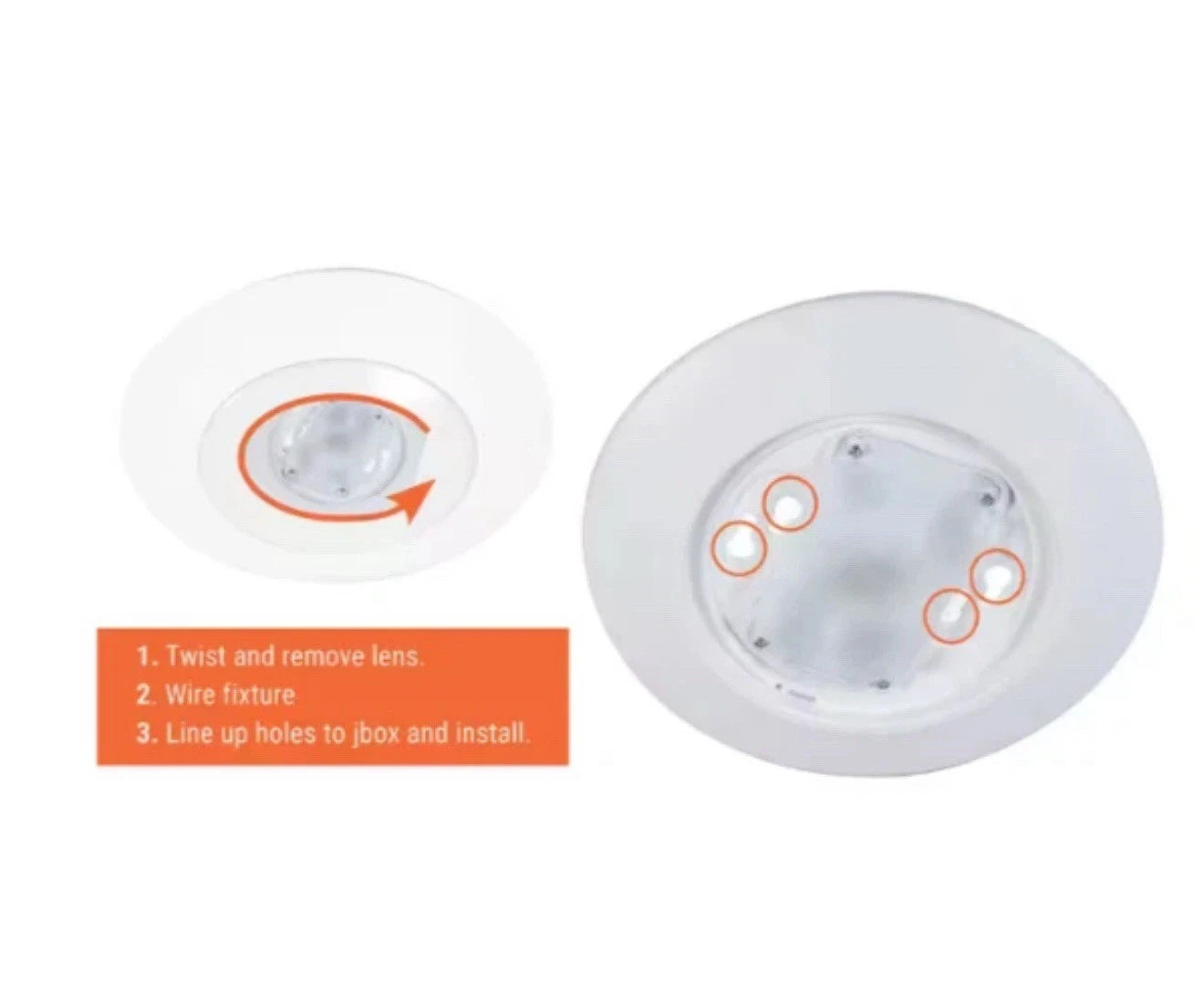 HALO HLC 6 in. 3000K Integrated LED Recessed Light Trim (6-Pack)