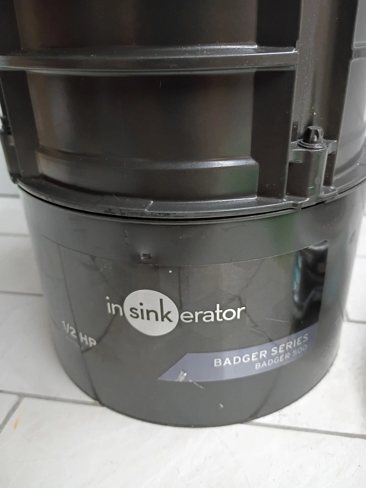 InSinkErator Badger 500 1/2 HP Continuous Feed Kitchen Garbage Disposal Open Box