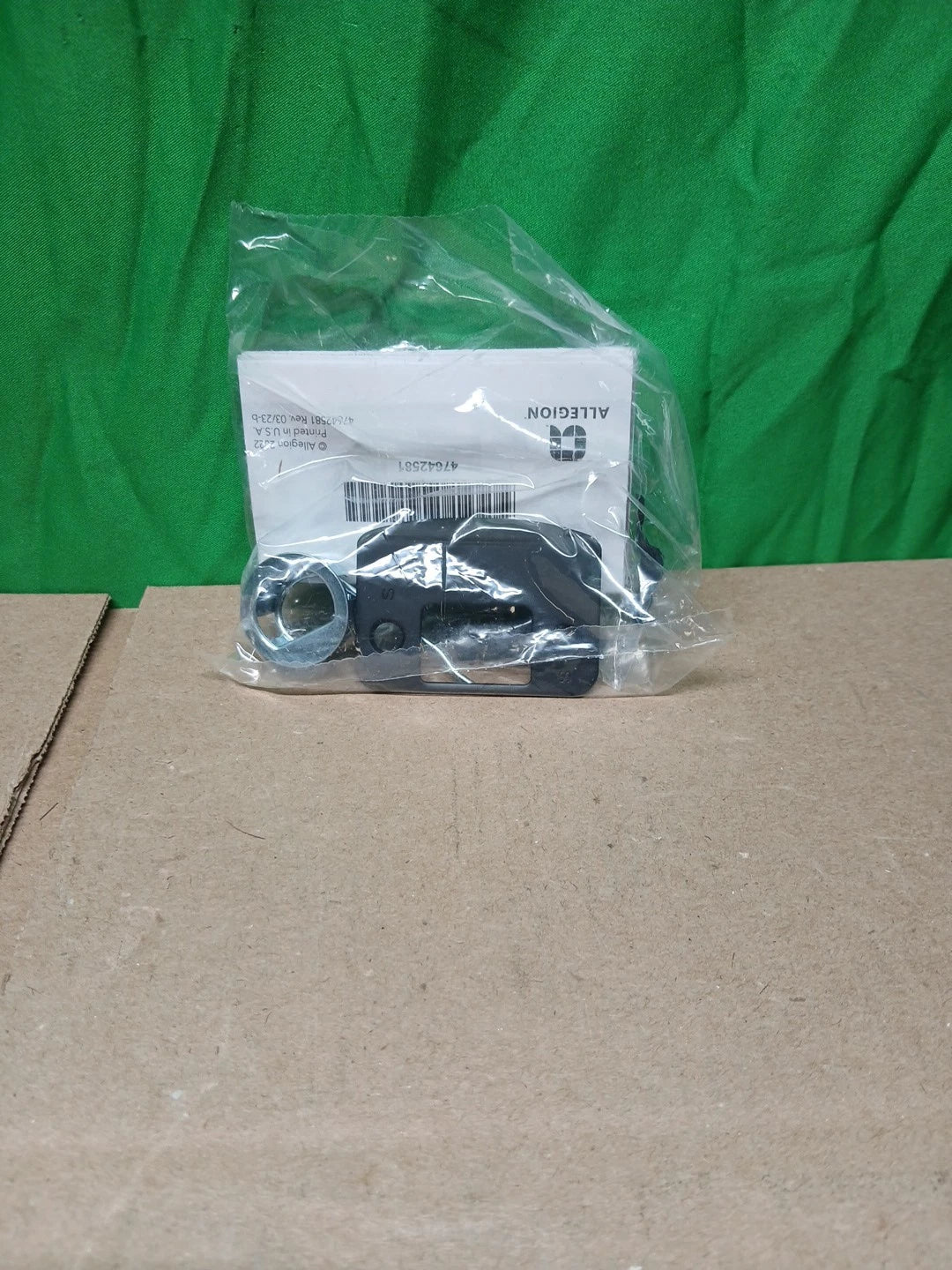 Schlage Latitude Passage Door Lever Set | Aged Bronze | F10LAT716COL