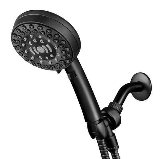 6-Spray Patterns with 1.8 GPM 4.75 in. Single Wall Mount Adjustable Handheld