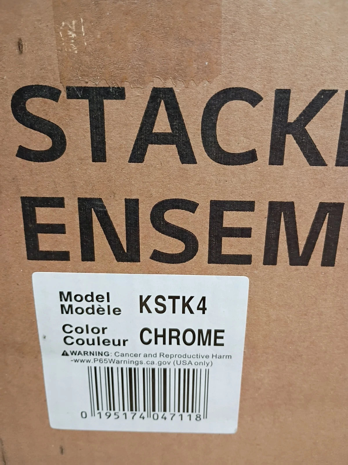 LG KSTK4 27" Stack Kit