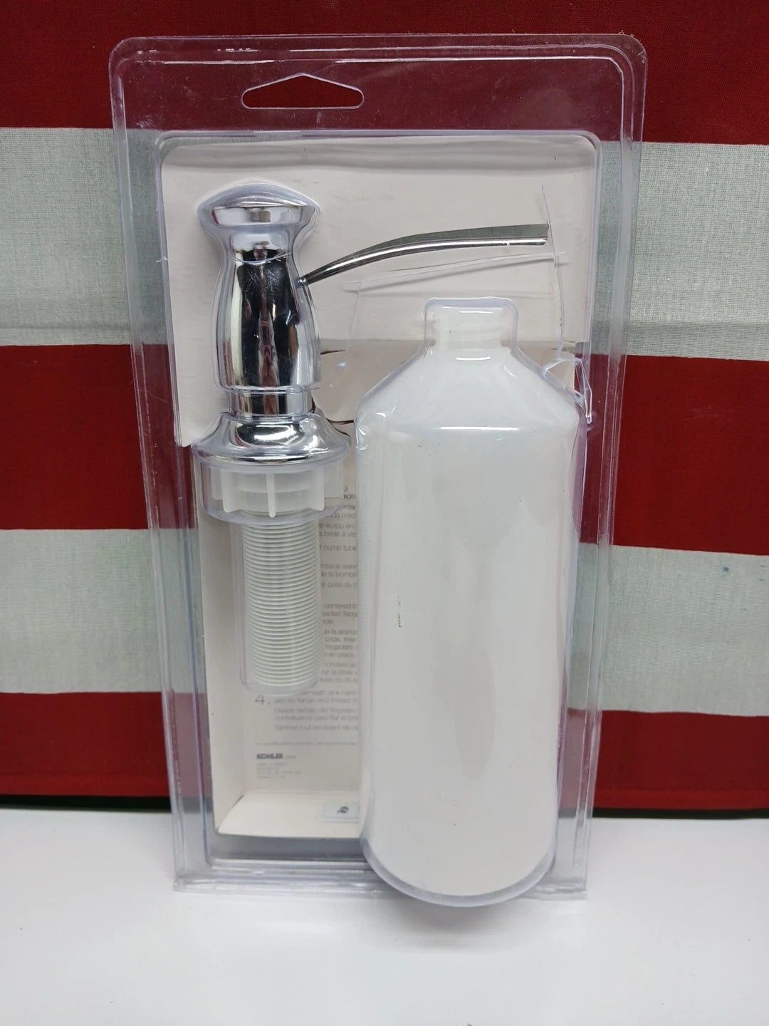 Kohler • Soap/Lotion Dispenser • Polished Chrome • R1893-C-CP • NOB