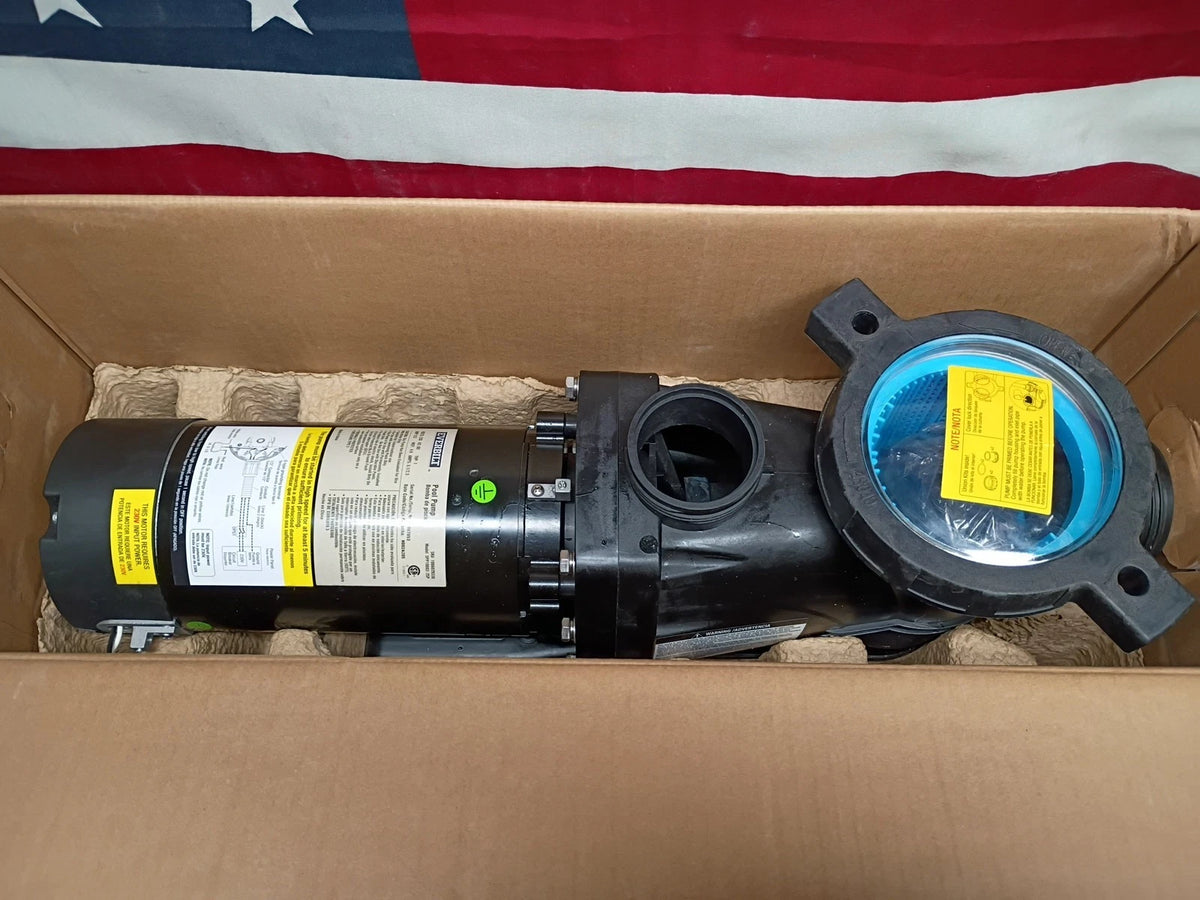 Everbilt SPP10002-2SP, 1 HP Pool Pump InGround 2 Speed 230V, Open Box,