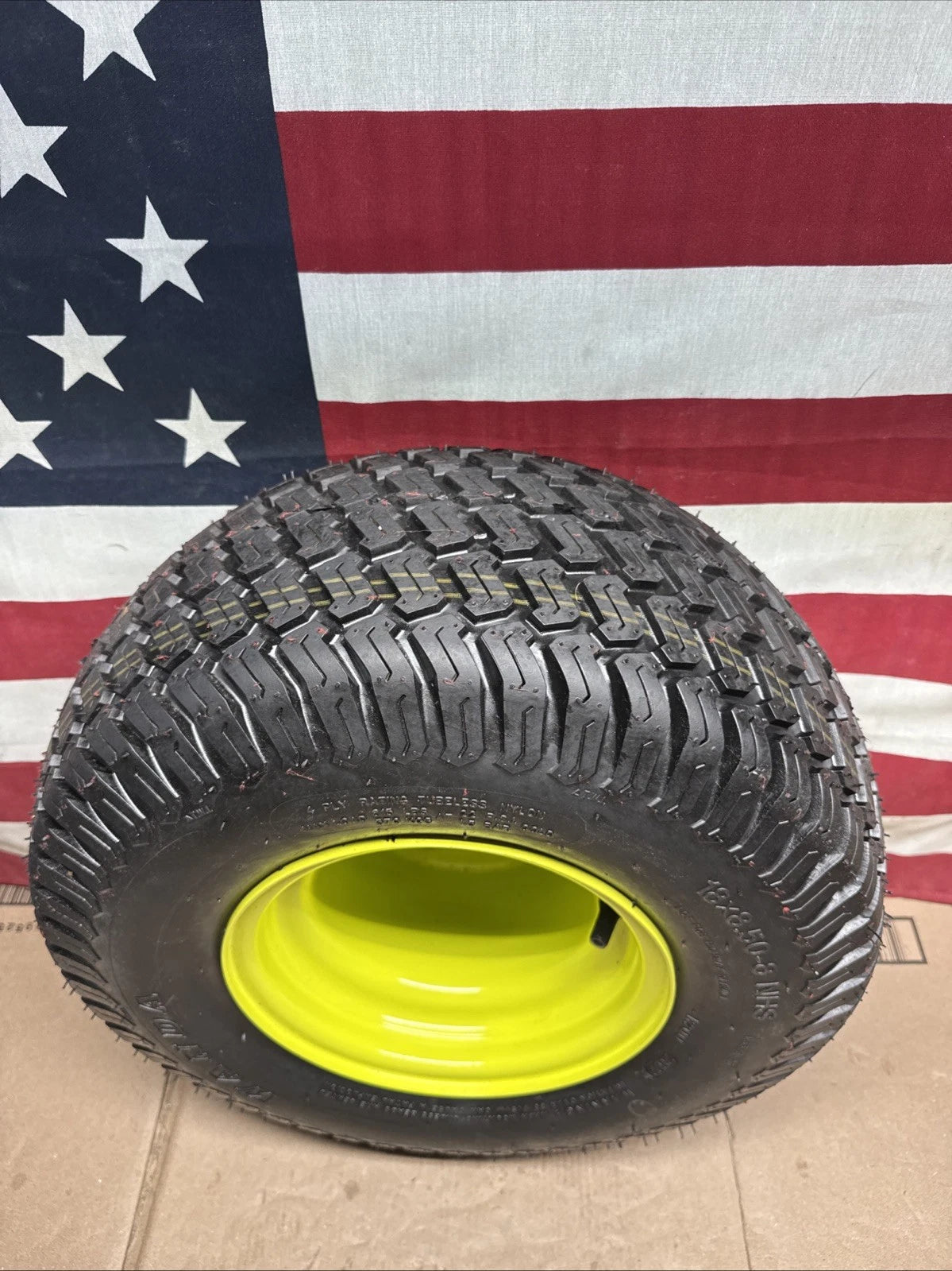 Rear Wheel And Tire For Ryobi Z54Li 80V Zero Turn Lawn Mower