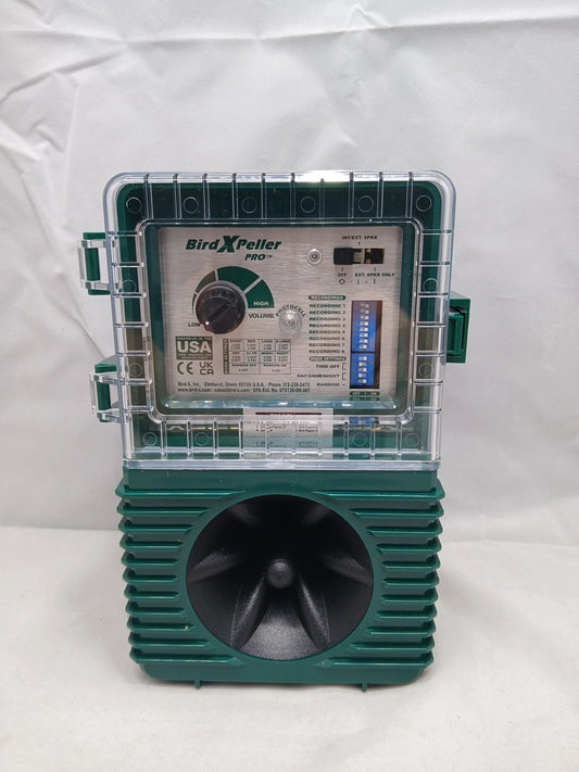 Bird-X BirdXPeller Pro Electronic Bird Preventer Sonic Bird Decoy Birdx-#1