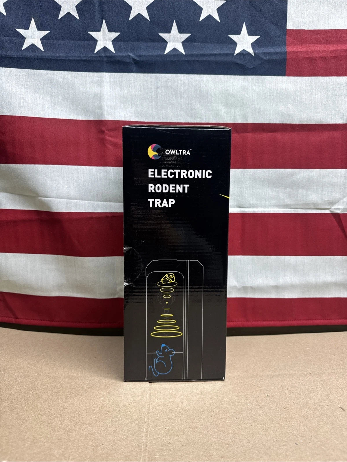 OWLTRA OW-7 in Electric Rodent Trap, Instant Kill Mouse Trap, ERZ-50.