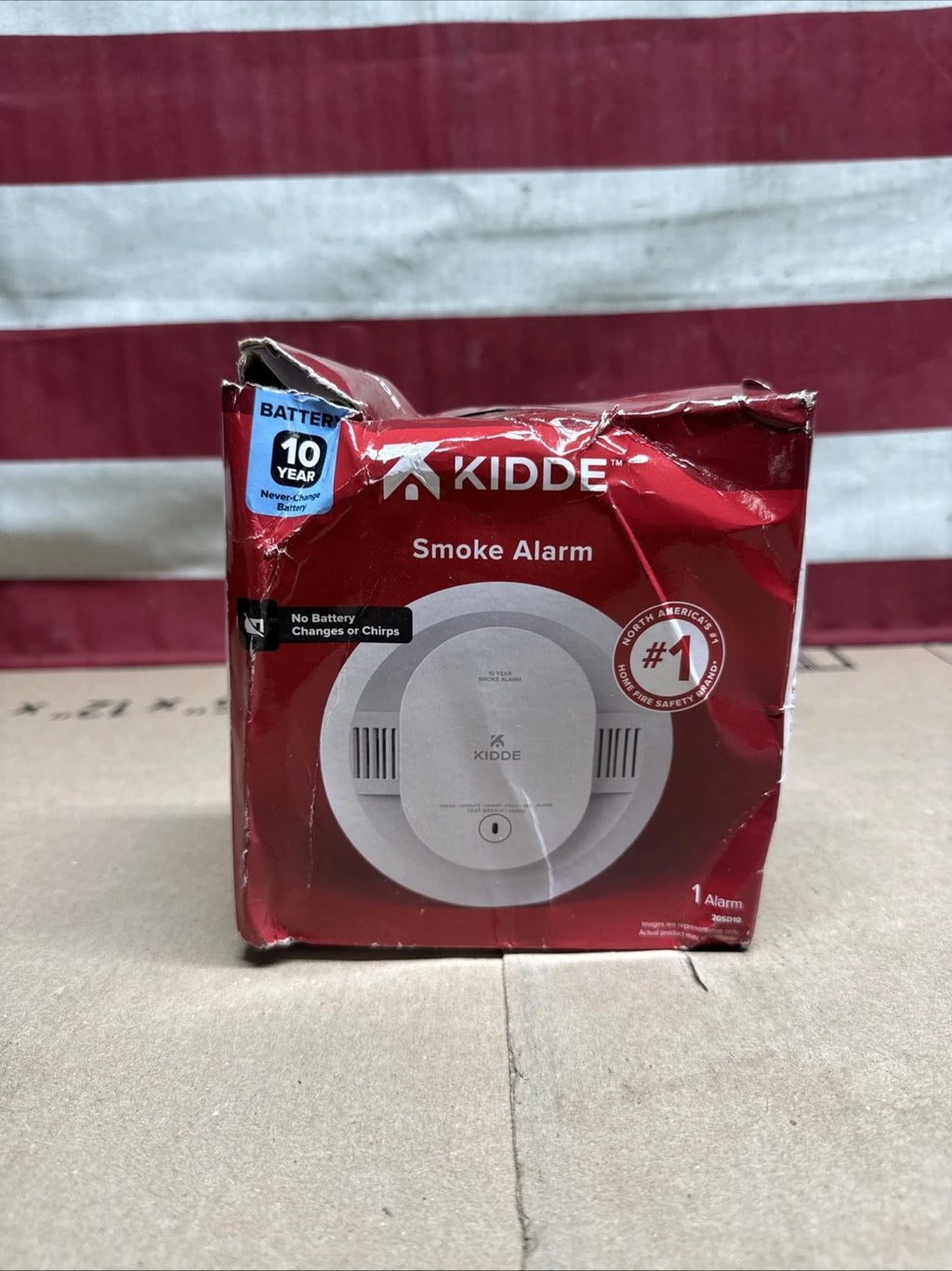 Kidde Detect Smoke Alarm Model 20SD10 10 Year Battery- NEW