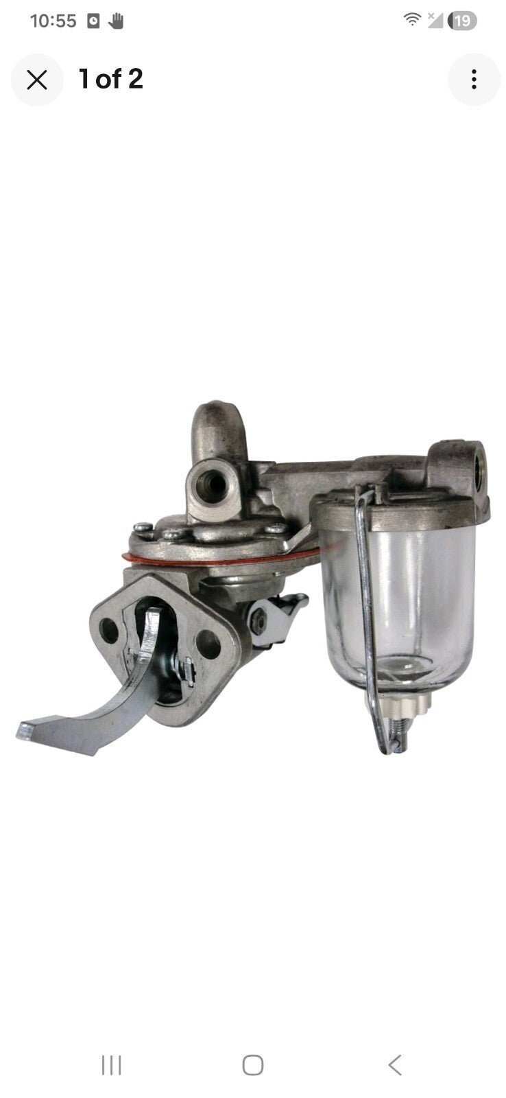 Fuel Lift Pump For Massey Ferguson 1100 1130 410 Combine Super
