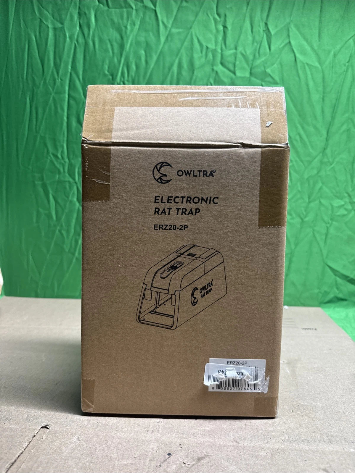 Reliable Electric Rat Trap 2PCS, Quick Elimination