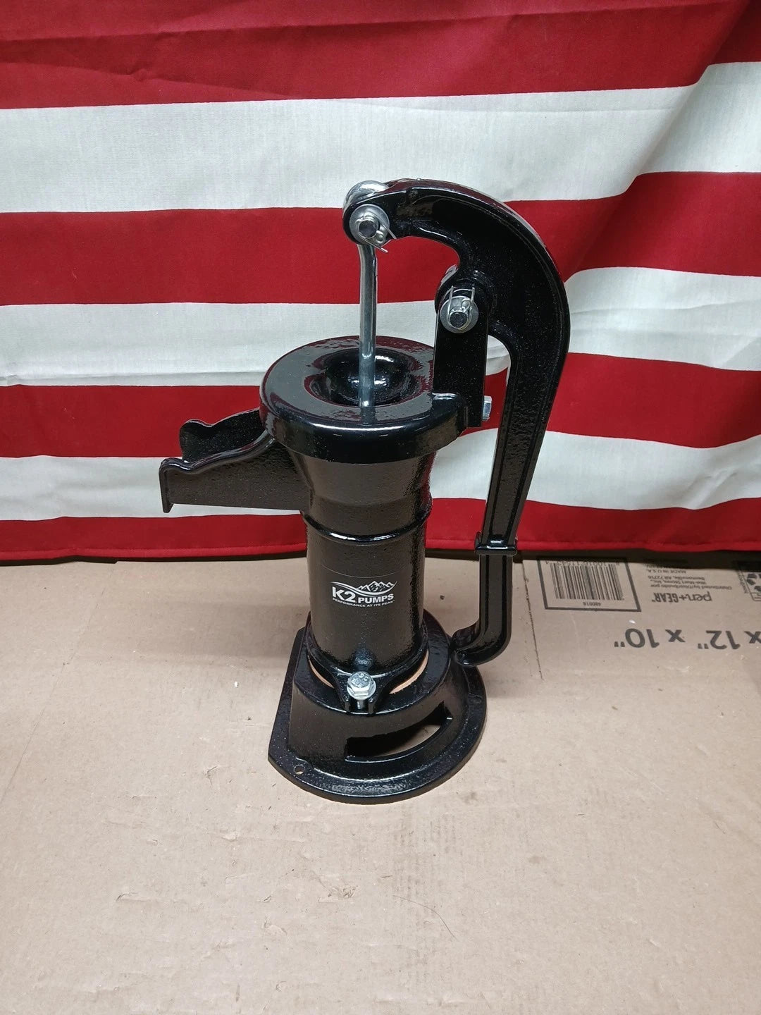 K2 Pumps Lead Free Pitcher Pump Cast Iron