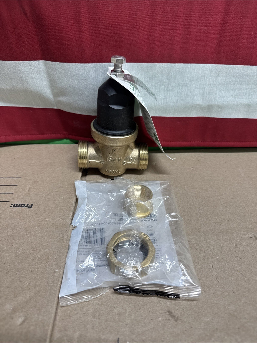 Wilkins 3/4 in. NR3XL Pressure Reducing Valve with Double Union FNPT Connection