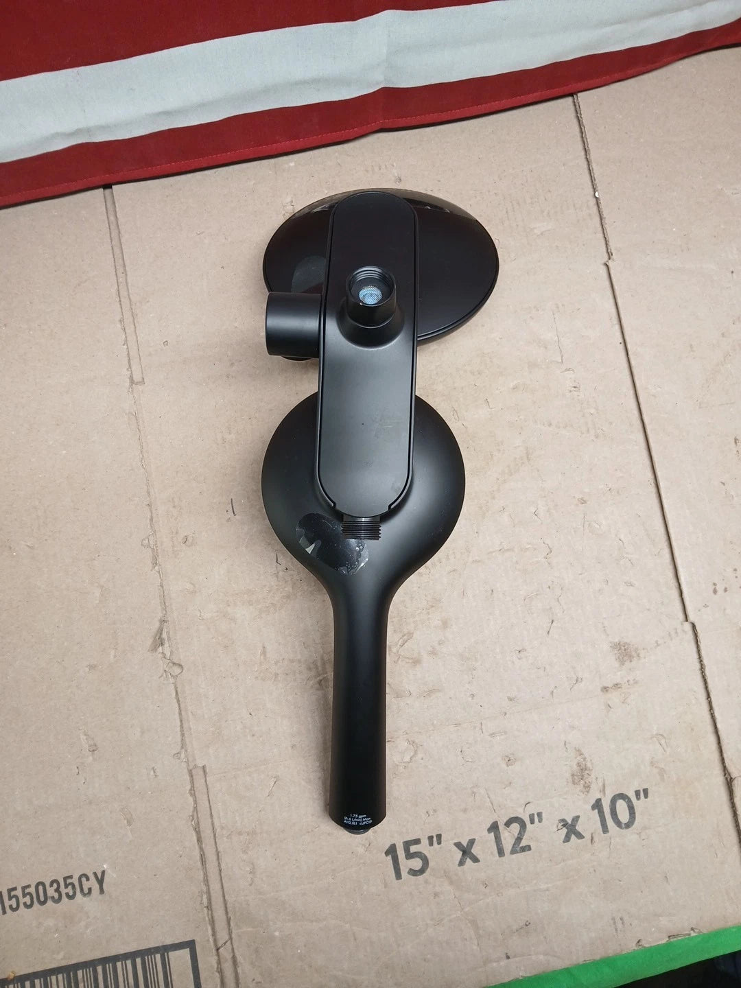 Kohler R30236-G-BL Claro Dual Wall-Mount Shower Head Set, 1.75 GPM Matte Black
