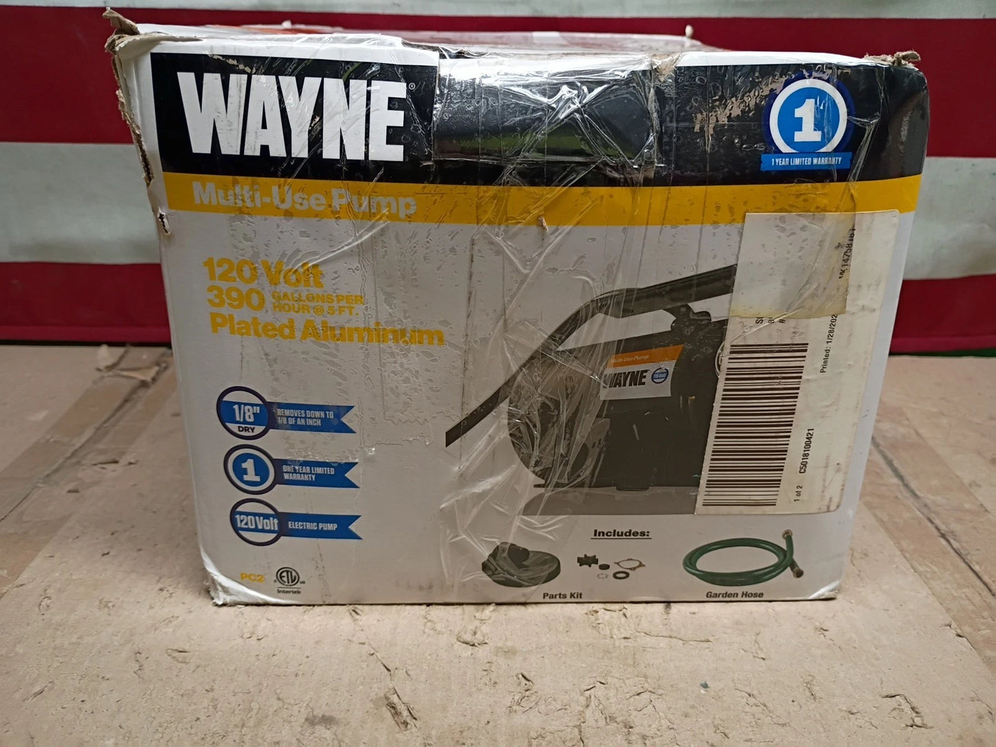 Wayne PC2 Transfer Pump, 115Volt. Multi Use 57717-WYN3