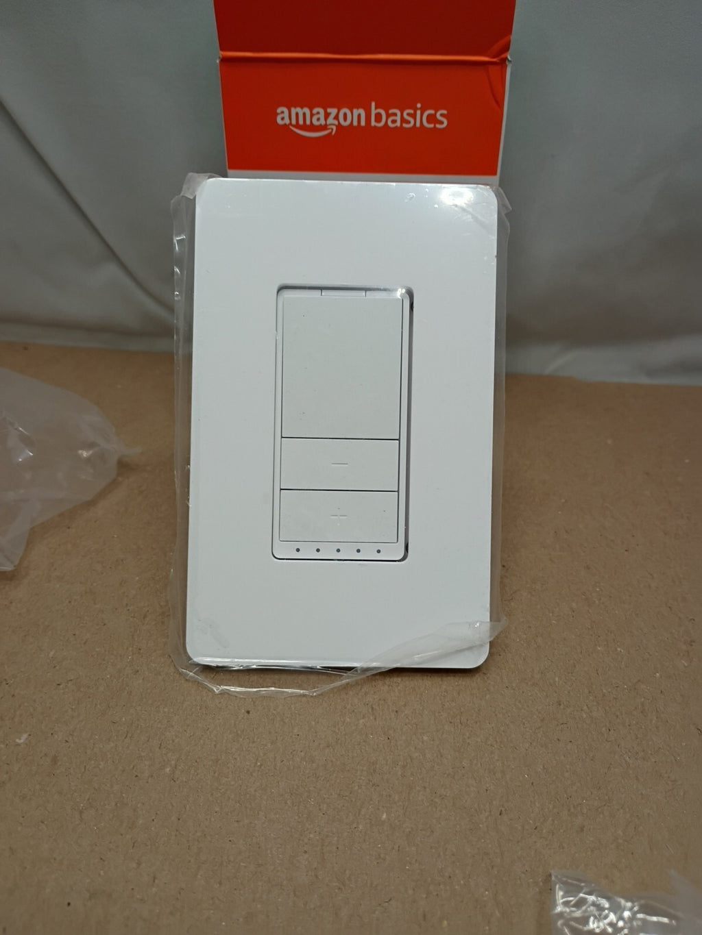 Amazon Basics Single Pole Neutral Wire Smart Switch ASIN B095X5H16 Open Box