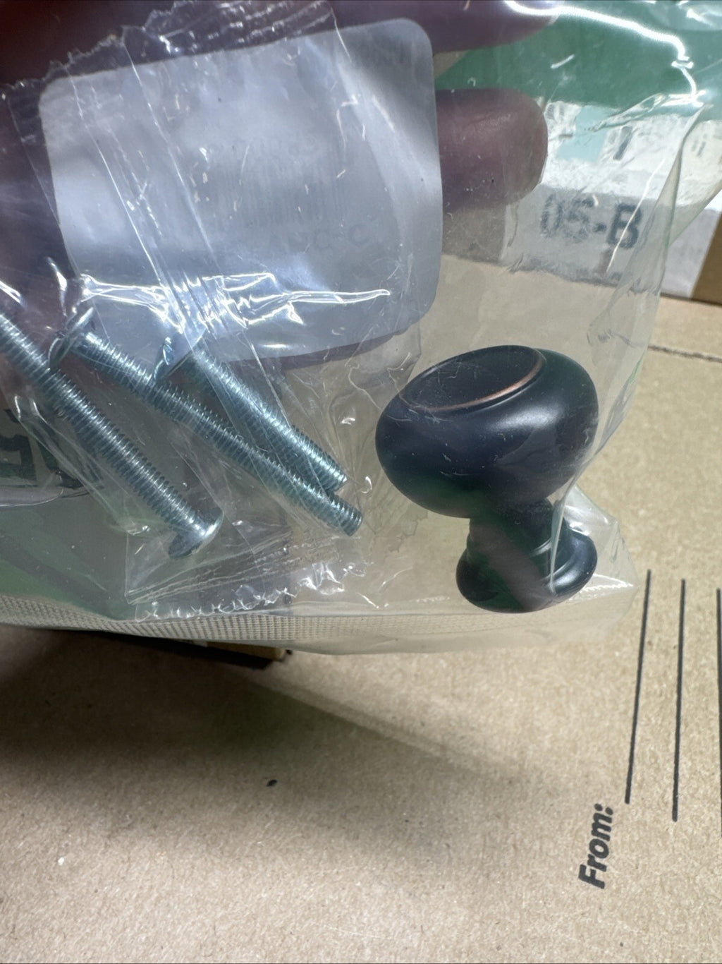 Liberty 12PK Porter P33743C-VBC-C 1-1/8"  Oil Rubbed Bronze Cabinet Knob