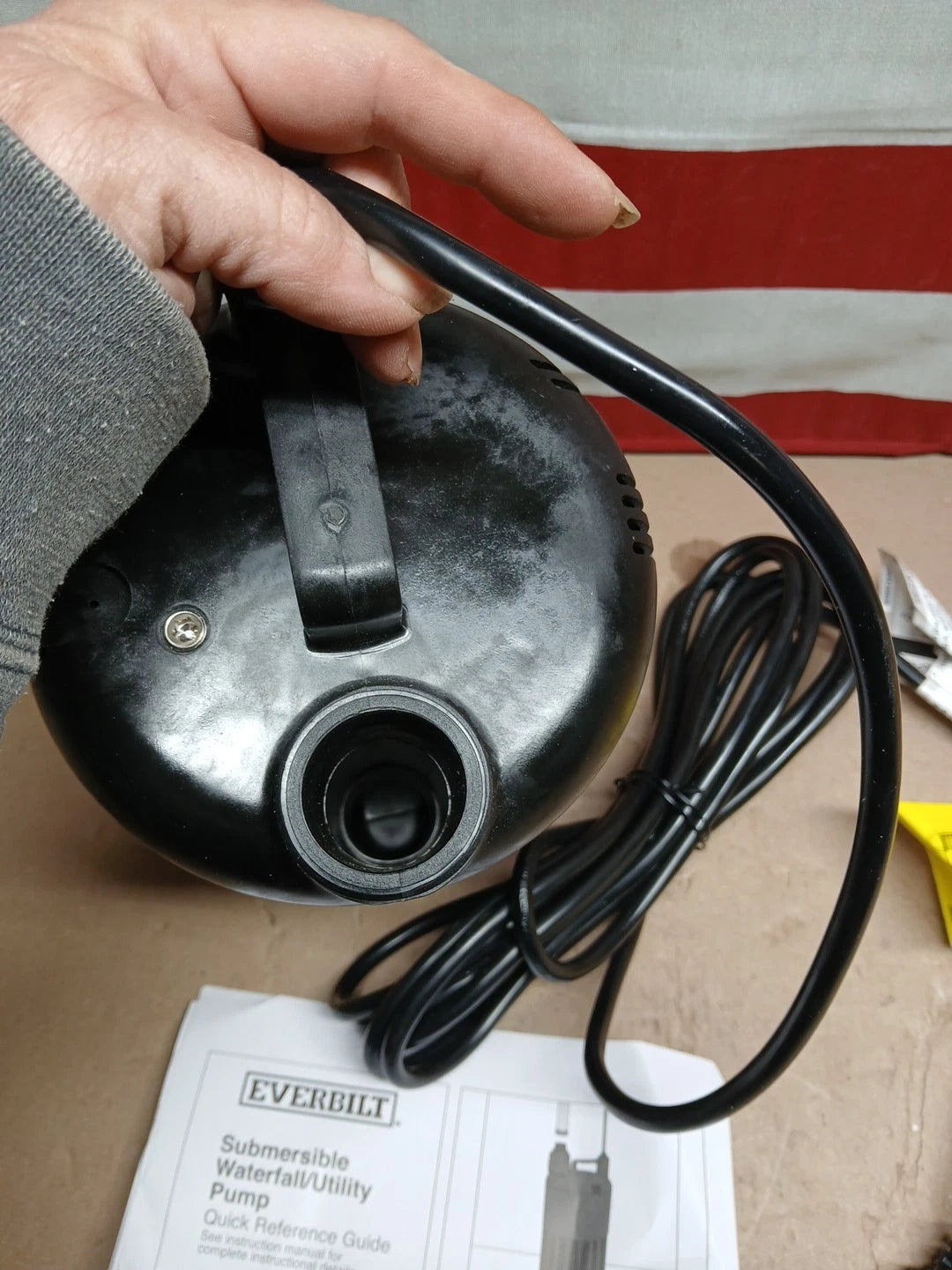 EVERBILT Waterfall & Pond Pump 1/2 HP 53 GPM 26 Ft Max Vertical Lift SUP80-HD..