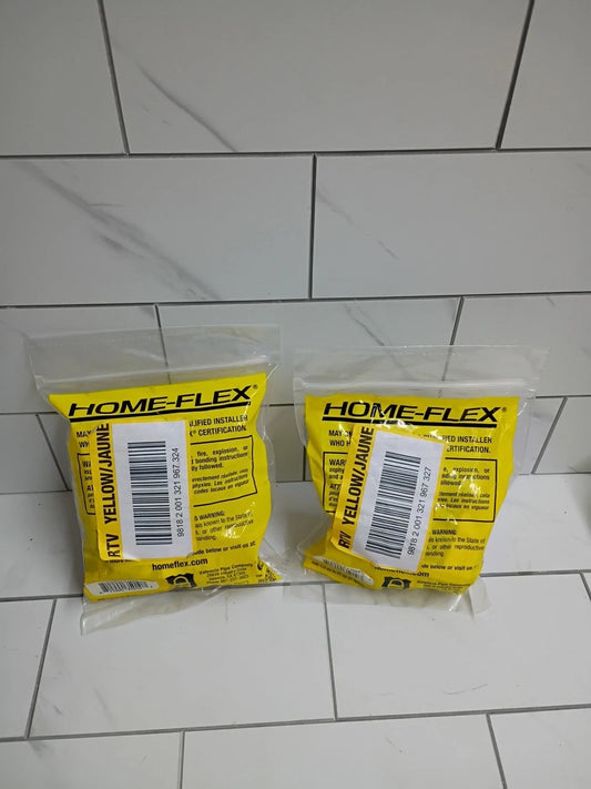 2pk Home-Flex 811000350107 CSST x FIPT Female Adapter 1" Brass New Open Box