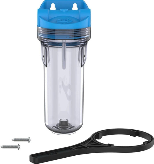 Pentair WH5 Filter Housing, 10" Standard Clear Sump Water Filter Housing with...