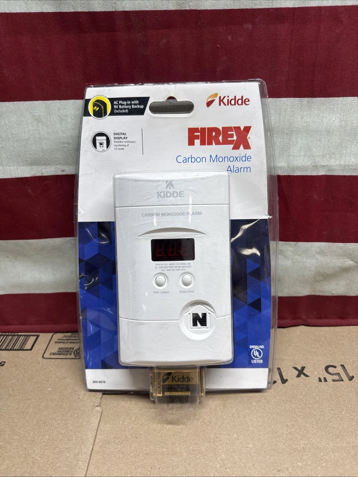 Kidde 900-0076 Carbon Monoxide Alarm w/ Digital Display KN-COPP-3 - White