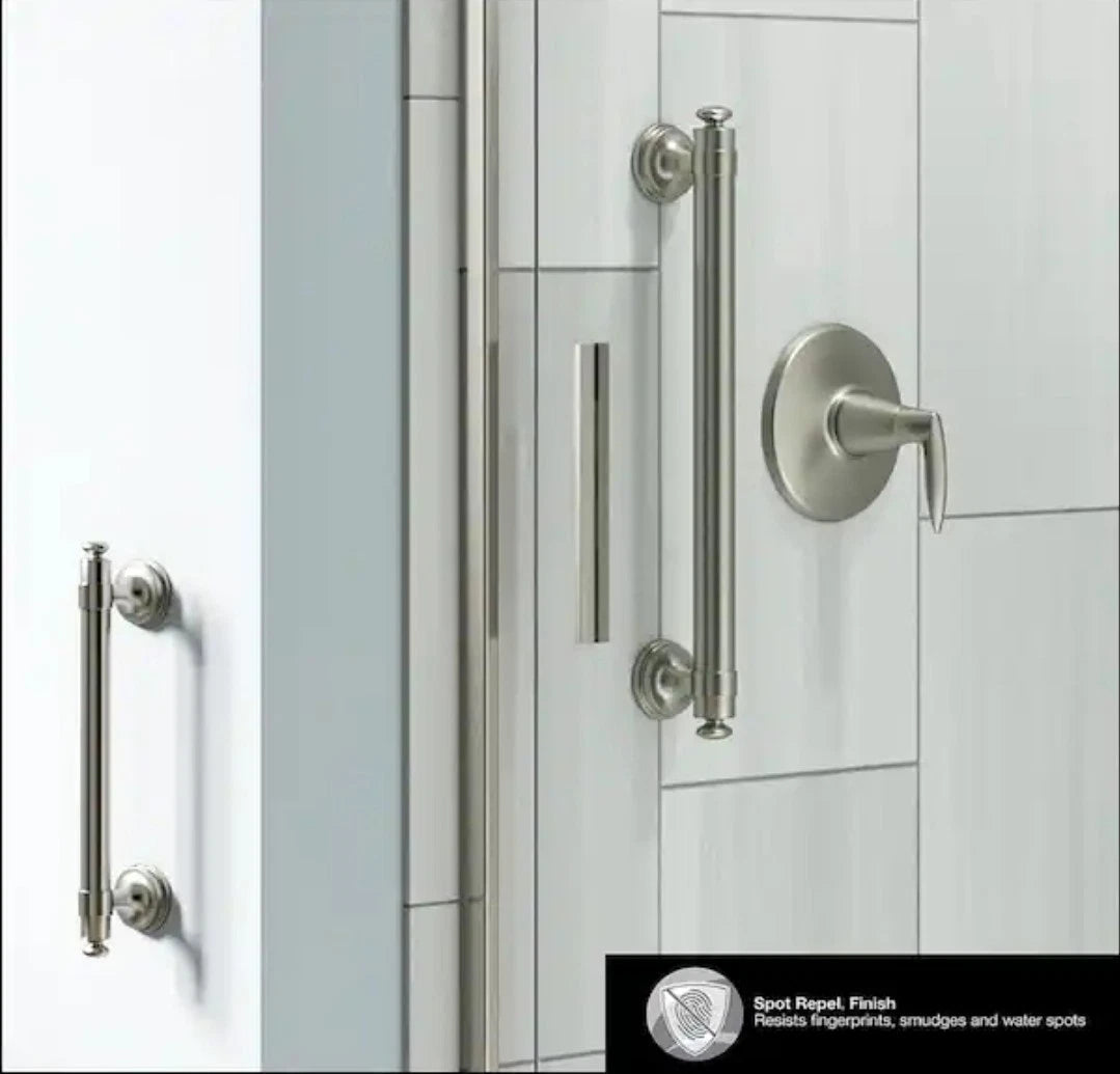 KOHLER Carmichael R27235-BN Bathroom Shower 16 in Grab Bar in Brushed Nickel NEW