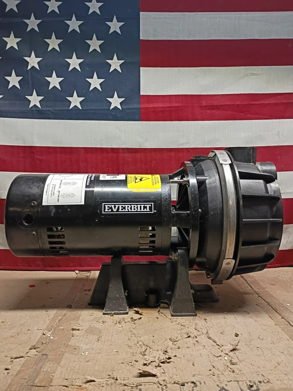 Everbilt HDLS15P Lawn Irrigation Pump Plastic 1-1/2HP FOR PARTS ONLY