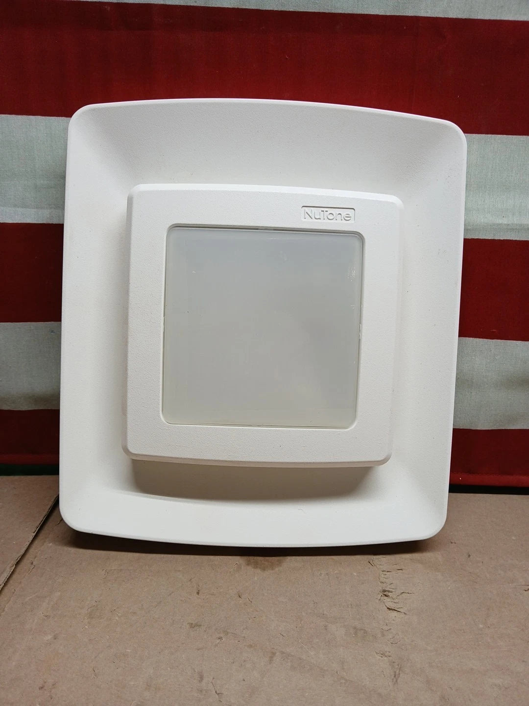 Broan NuTone Bathroom Fan Replacement Cover with Light FG500N in White