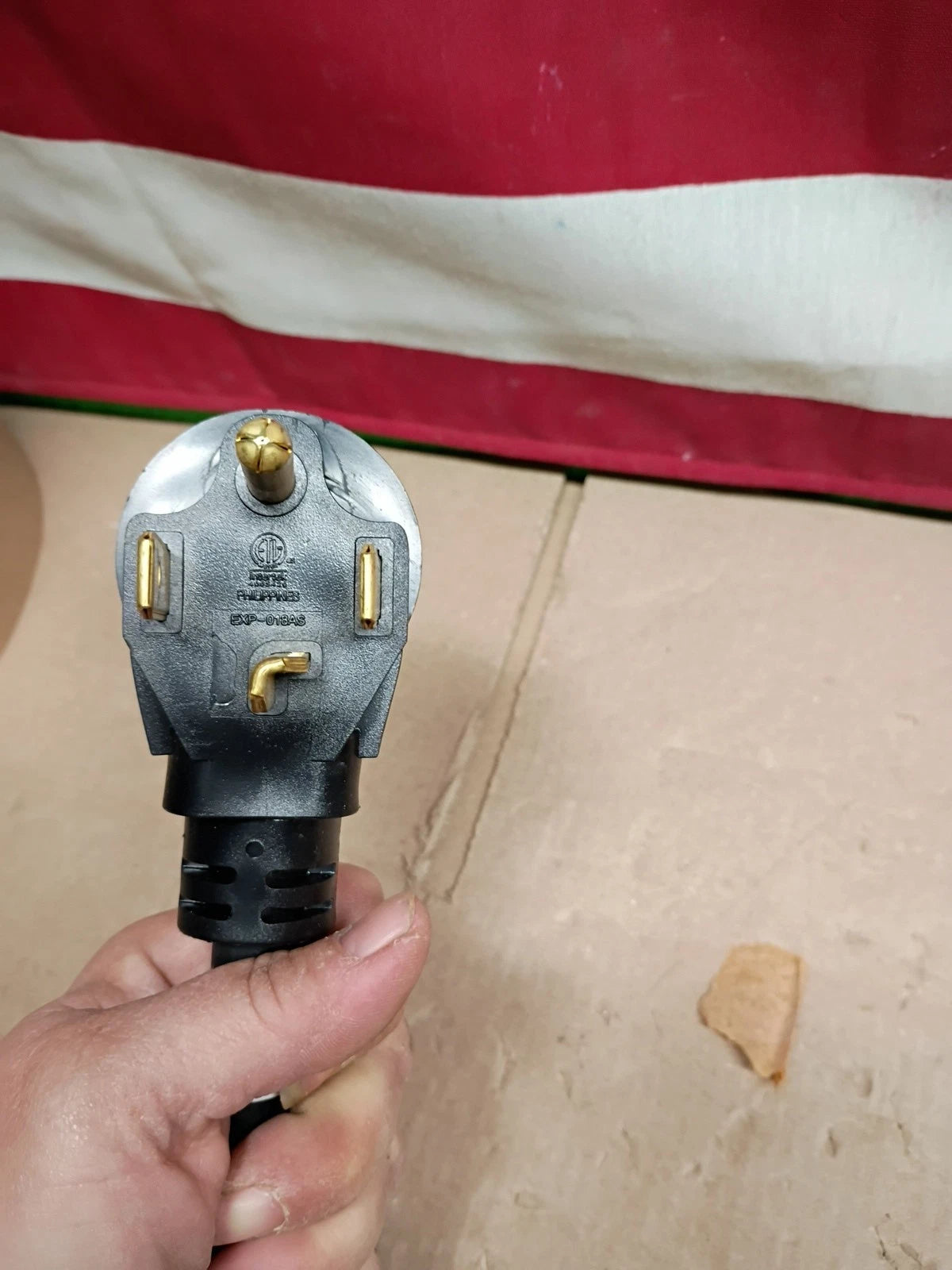 4-Prong Dryer Power Cord 6 ft. 10/4 30 Amp 10 Gauge