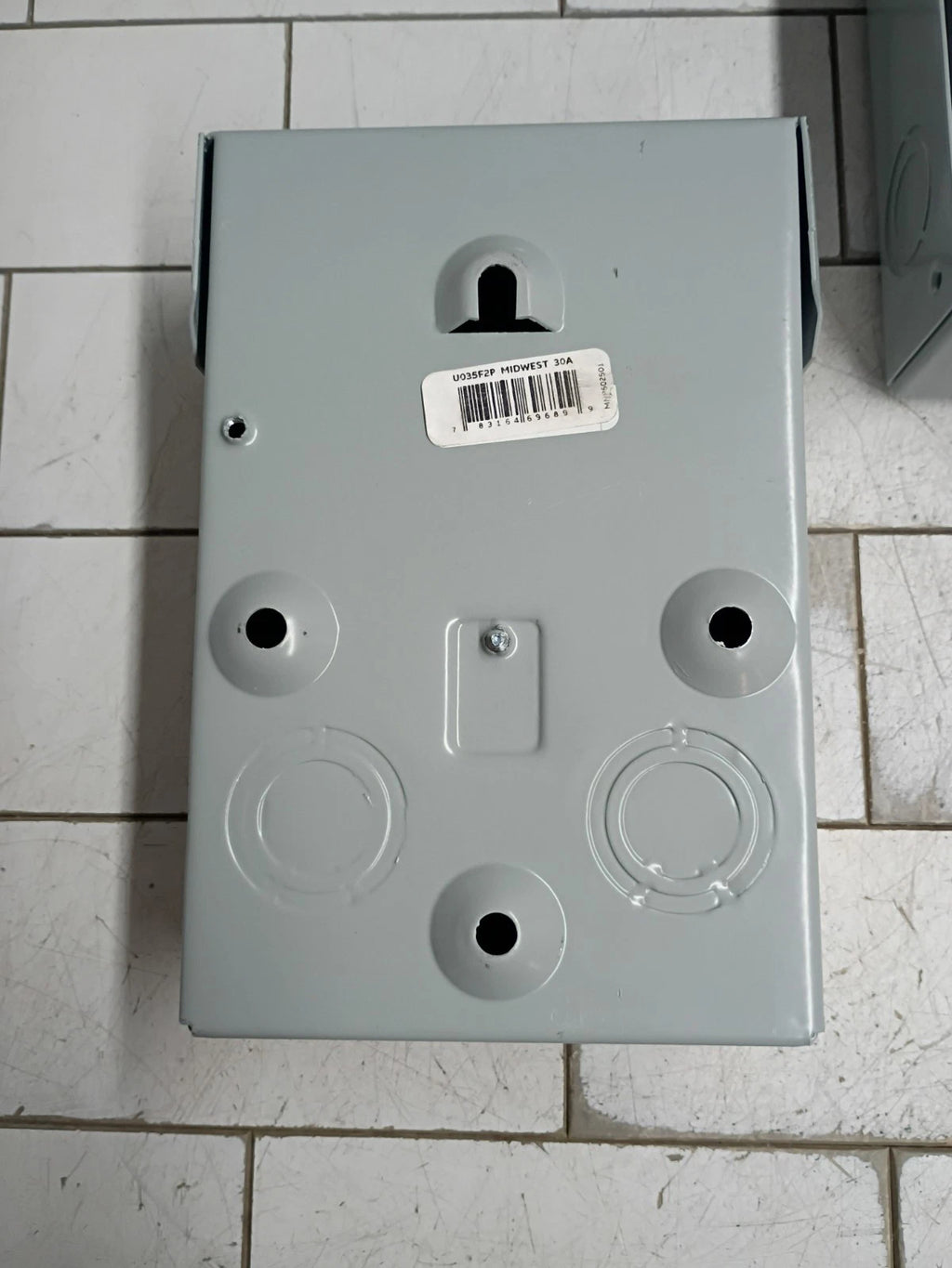 (2PK) Midwest U035F2P Electric Products 30-Amp 120/240V Fused AC Disconnect OB