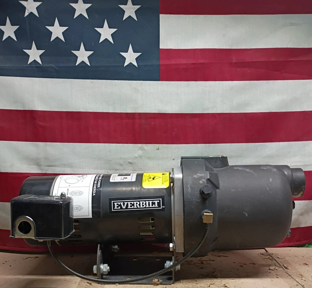 Everbilt 1/2 HP Shallow Well Jet Pump 1011677535 For Parts Only READ