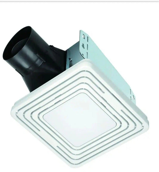 Broan NuTone BENL8 80 CFM Ceiling Bathroom Exhaust Fan with Light : NEW OB
