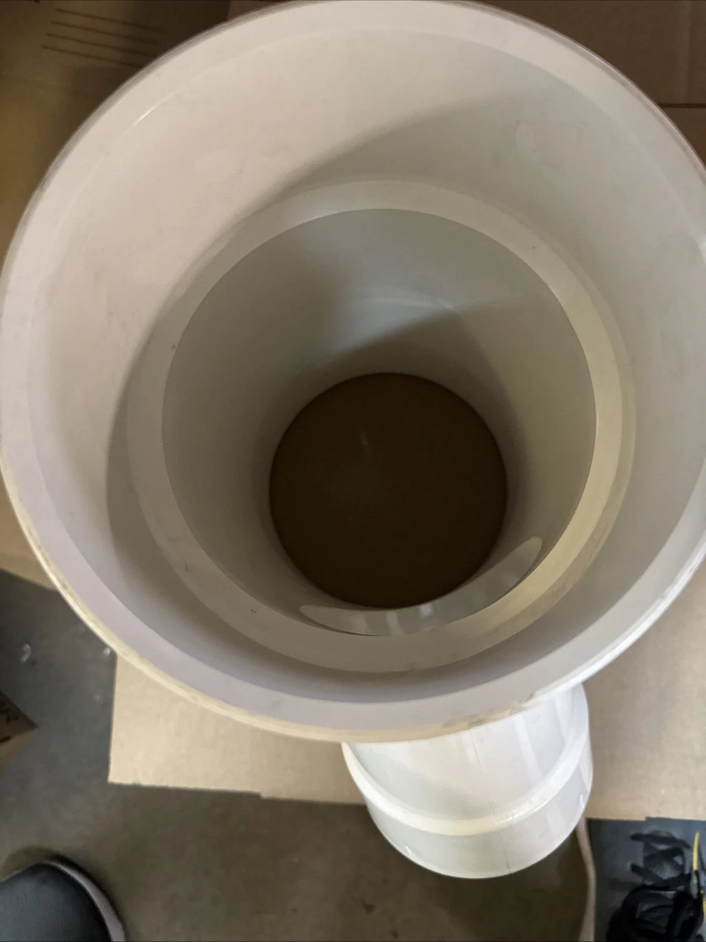 Charlotte Pipe 6” x 6” x 4” PVC DWV WYE Reducing